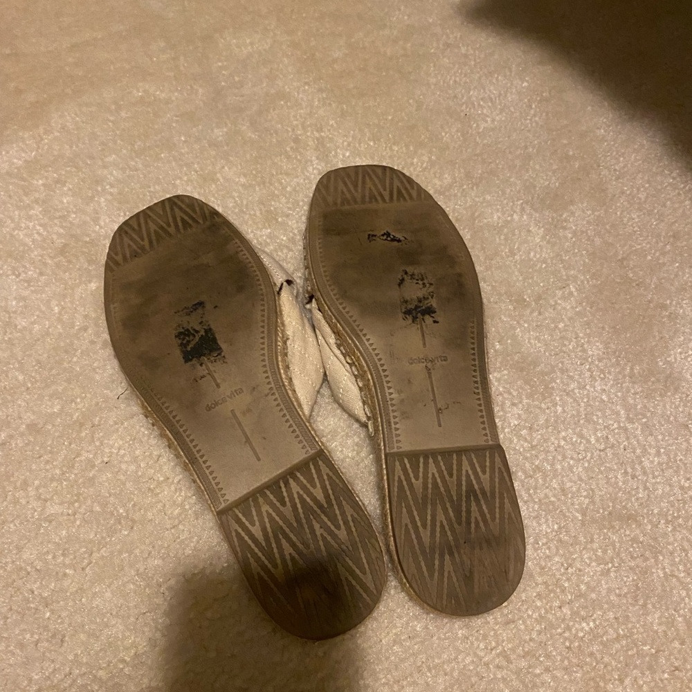 Dolce Vita cream espadrilles - Picture 2 of 2